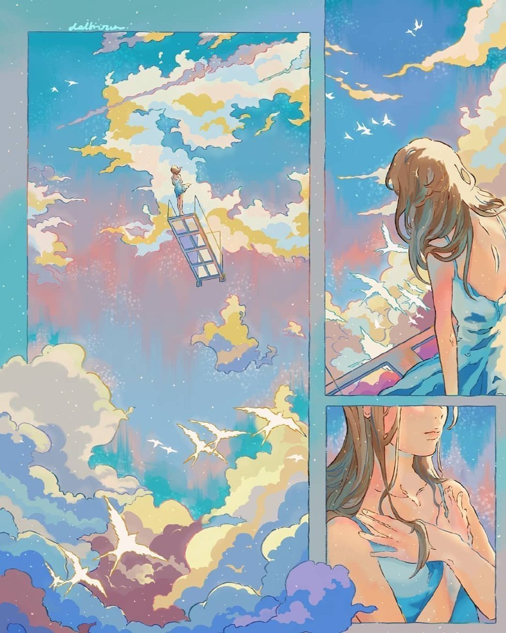 桃子漫画 书架缓存宣传图